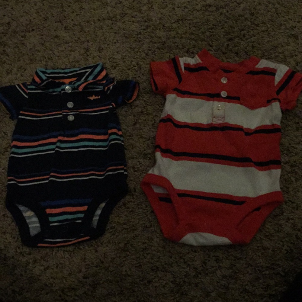 NB & 3mo Onesies-Boy's